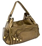 Givenchy Bronze Slouchy Multizip Large Shoulder Bag 7955042264