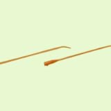 Bard Coude Tip Latex Urethral Catheter, Two Eyes - Tiemann Model