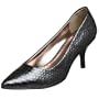 Rampage Women's Raycee Pump,Black Patent Snake,6.5 M US
