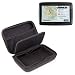 Black Hard 5 Inch EVA Zip Carry Case For TomTom Models GO LIVE 825 Europe, XXL IQ Routes, Start 25 Europe And GO LIVE 1005 Europe