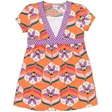 The Childrens Place Girls Reef Floral Dot Tunic