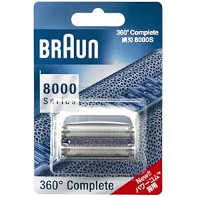 Braun 360���R���v���[�g�p �Ԑn F8000S