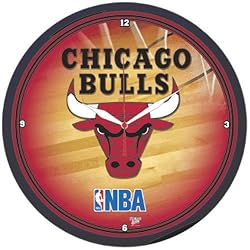 Chicago Bulls NBA Round Wall Clock by Wincraft