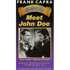 Meet John Doe (with special introduction by Frank Capra Jr.) [VHS]