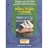 chapter and unit tests for english language learners and special needs students with answer key holt people