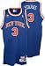 John Starks Jersey: adidas Blue Throwback Swingman #3 New York Knicks Jersey - Large