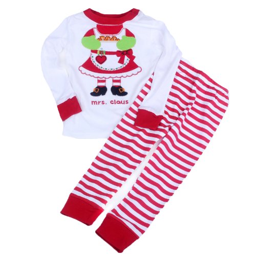 Toddler Kid Boys Girls Christmas pajama T shirt+long pants YSQA7061