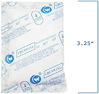 (Pack of 20) Pro-Tect Packets 15 Gram Silica Gel Desiccant Dehumidifier - Moisture Absorbing Drying Pouches For Everyday Use and Industrial Applications