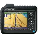 Audiovox Electronics NVX226 3 Portable Navigation 3.5' Touchscreen Operation with Built-in GPS and Mount