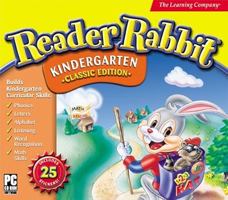Reader Rabbit Kindergarten (Jewel Case)