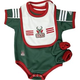 bucks clothes - baby infant - creeper bib booties