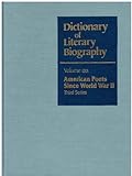 American poets since World War II, third series