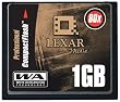 Lexar 1GB 80x Professional CF-Card Speicherkarte (original Handelsverpackung)