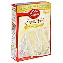 Betty Crocker Supermoist Cake Mix, Golden Vanilla, 18.25-Ounce Boxes (Pack of 12)
