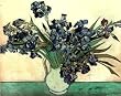 (16x20) Vincent Van Gogh Irises In Vase Art Print Poster