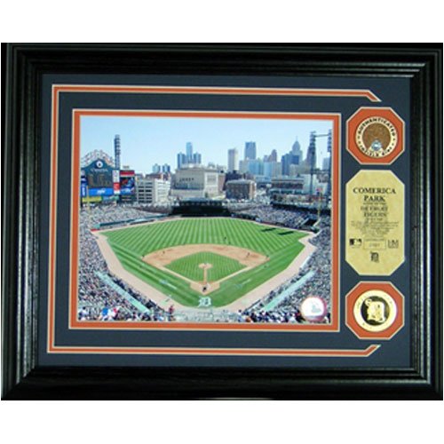 Comerica Park With Authentic Infield Dirt Photomint