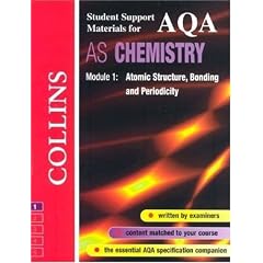 AQA (A) Chemistry: Atomic Structure, Bonding and Periodicity (Collins Student Support Materials)