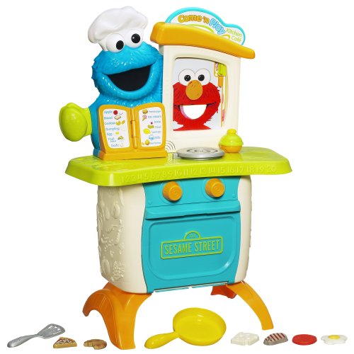 Playskool Sesame Street Come 'N Play Cookie Monster Kitchen Café Playset