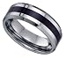 Stunning Men's Tungsten Comfort Fit Wedding Band " Size 14 "
