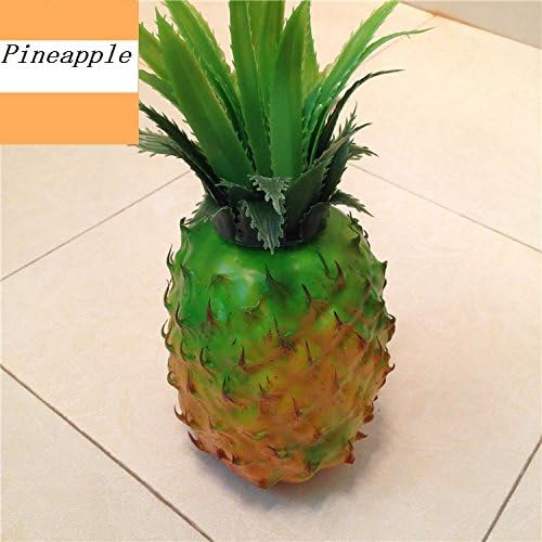 Artificial Fruit Fake Fruit Artificial Pineapple for Decoration - Set of 2