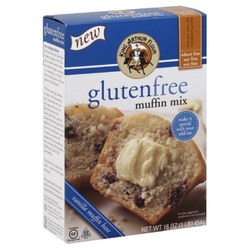 King Arthur Flour Muffin Mix, Gluten Free, 16-Ounce (Pack of 3)