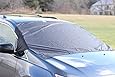 Premium Windshield Snow Cover - Sizes for ALL Vehicles - Covers Wipers - Snow, Ice, Frost Guard - No More Scraping! - Door Flaps - Windproof Magnetic Edges- 100% Satisfaction Guaranteed!
