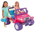 Power Wheels Barbie Take Along Tune Jeep