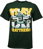 Green Bay Packers Clay Matthews Sack Men's T-Shirt, X-Large