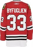 Dustin Byfuglien Autographed Jersey | Details: Chicago Blackhawks, Red