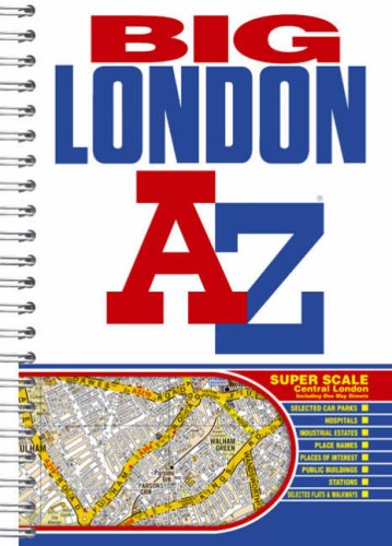 City Travel Guides Discounted  Books : Big London Street Atlas