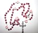 Blessed by Pope Benedict XVI Pink Ribbon Rosary