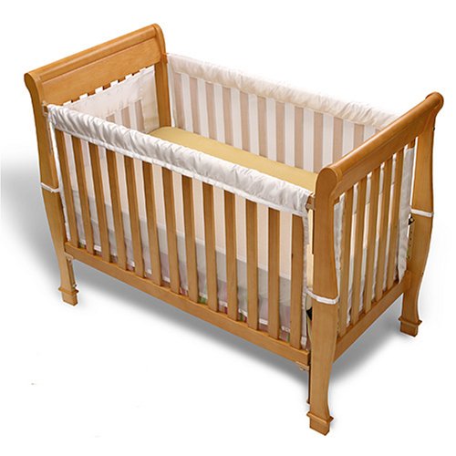 BreathableBaby CribShield Crib Liner - White