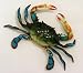 Maryland 10" Blue Crab TiKi Bar Nursery Wall Decor