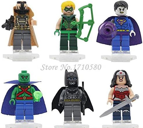 Avenger Super Heroes Minifigures Batman Bizarro Bane Wonder Woman Figure Blocks Sets Kids Toys For Children by chawi