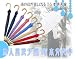 【婦人無地手開16本骨長傘/ブルー】