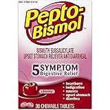 Pepto-Bismol Cherry Chewable Tablets 30-Count Box