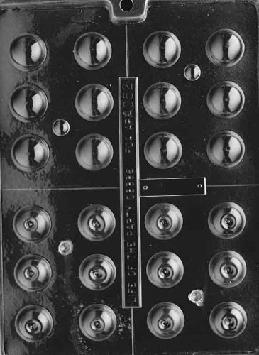 B/S ROUND LIQUOR All Occasions Candy Mold Chocolate 