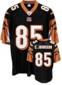 Chad Johnson Jersey: Reebok Black Replica #85 Cincinnati Bengals Jersey