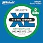 D'Addario EXL220TP Twin Pack Bass Guitar Strings