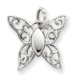 Sterling Silver Butterfly Charm