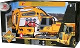New Bright - 550-2 - Camion de Chantier - Pelleuse Filoguidee - Dimensions: 60 X 26 X 33 cm
