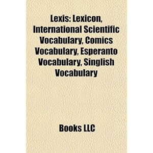 scientific vocabulary