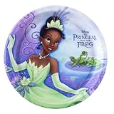 Princess and the Frog Dinner Plates (8 count) Child