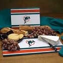 Miami Dolphins Glass Cutting Board Set