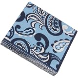 MLB 20-Pack Paisley Beverage Napkins - Navy Blue/Light Blue