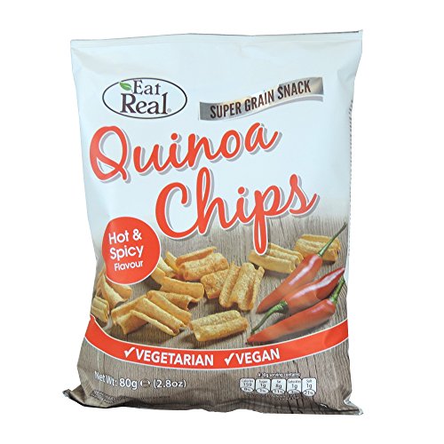 Eat Real - Quinoa Chips - Hot & Spicy - 80g (Case of 12)