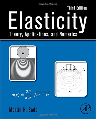 elasticity third edition theory applications and numerics