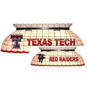 Texas Tech Red Raiders 42 BILLIARD POOL TABLE LIGHT LAMP