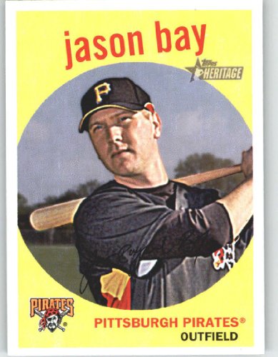 2008 Topps Heritage #478 Jason Bay - Boston Red Sox (Baseball Cards)
