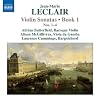 V 1: Violin Sonatas: Book 1 -